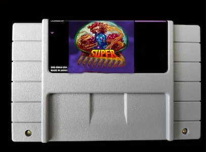 SuperMetroid Redesign 16Bit Jogos, Versão EUA