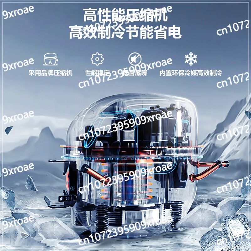 Car Portable Mobile Small Air Conditioning Compressor Refrigeration Outdoor Camping Tent