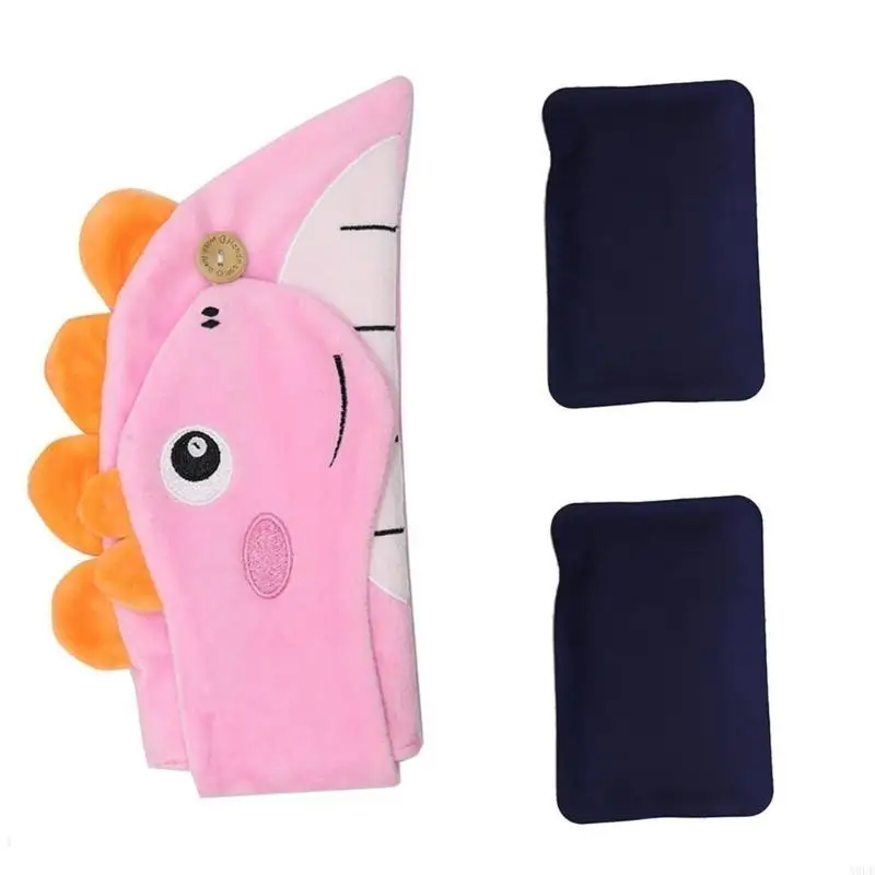 

Kids Belly Band Cartoon Dinosaur Pattern Kids Belly Warmer Reusable Heated Tummy Wrap Belt for Upset Stomach Warmer Wrap