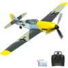 BF109 RC 비행기 2.4G 4CH 400mm 날개 길이 원 키 곡예 원격 제어 항공기 RTF 761-11 EPP 폼 RC 전투기 1