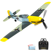 BF109 RC Plane 2.4G 4CH 400mm Wingspan One-key Aerobatic Remote Control Aircraft  RTF 761-11 EPP Foam RC Fighter