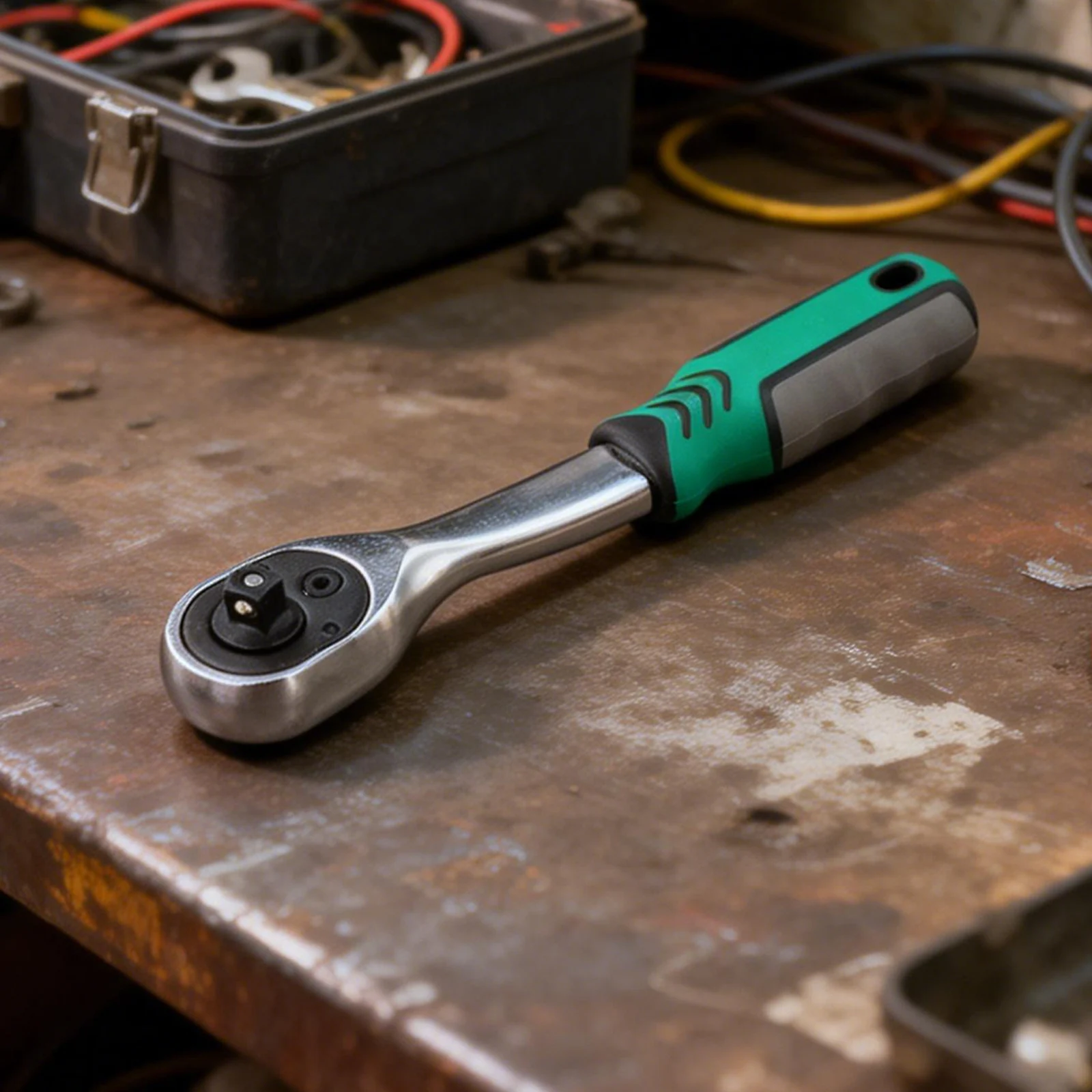 Rotating Ratchet Drive Wrench with 72 Teeth and Reversible Function Quick Release Design for Fast and Accurate Work