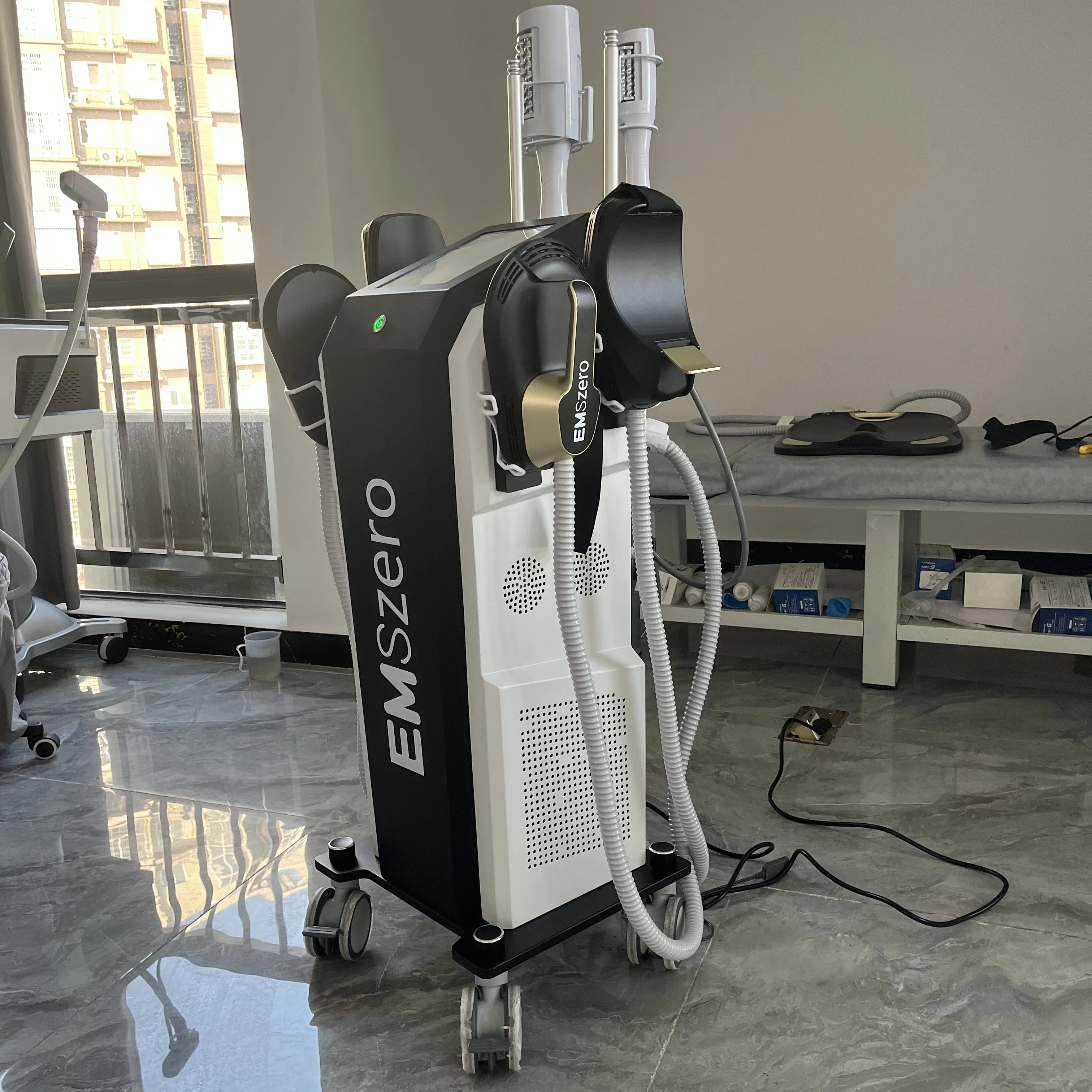 2025 EMS zero RF 2-in-1 body shaping machine, specialized equipment for muscle stimulation and fat removal, EMS Hiemt Pro