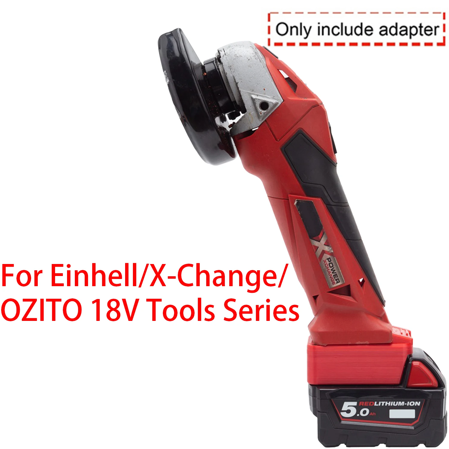 Adaptador para ferramentas Einhell/X-Change/Ozito 18V Li-ion para bateria Milwaukee 18V Li-ion, conversor de adaptador, acessório para ferramentas elétricas