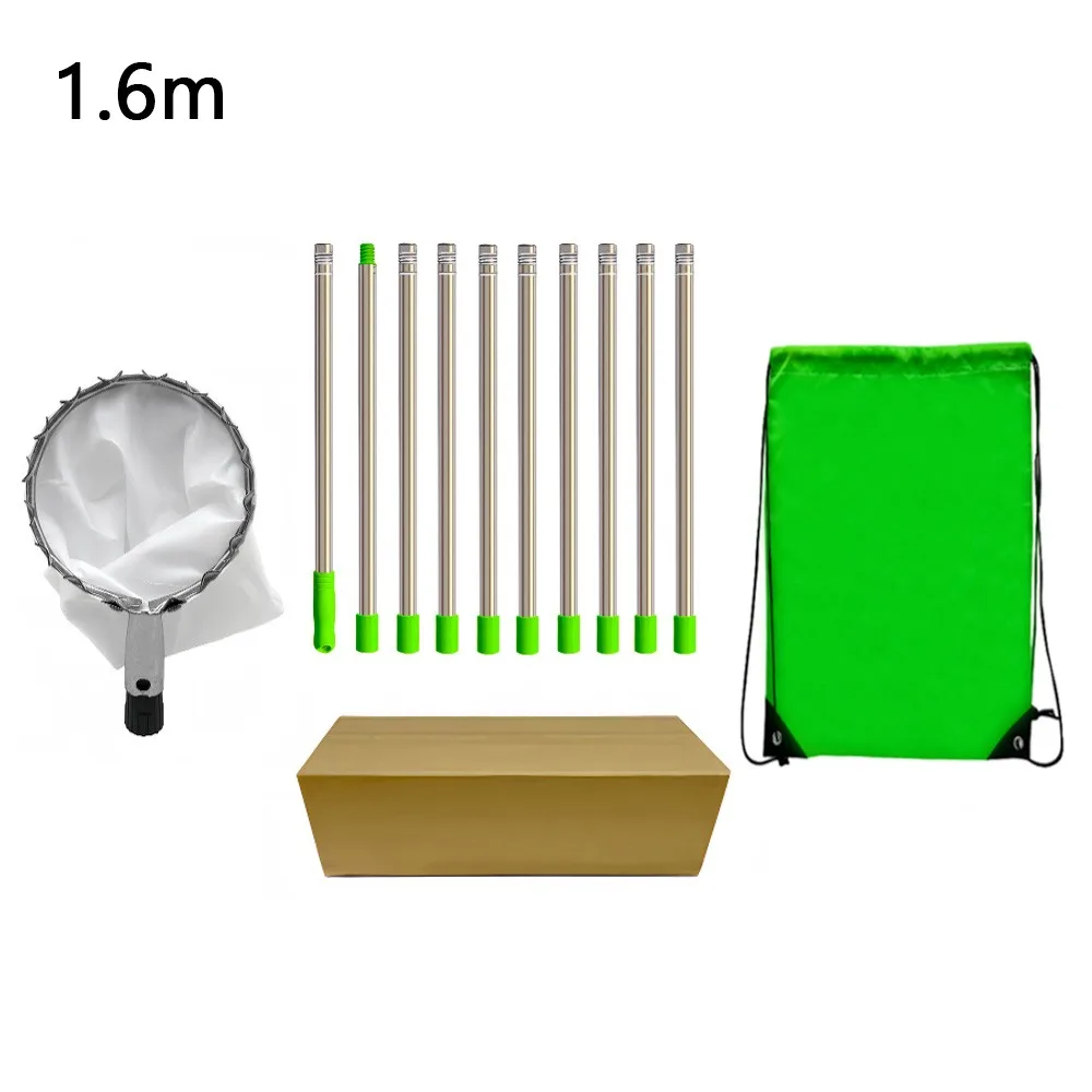 

Picking Farm Deep Basket Fruit Picker Head Portable Green Fruits Catcher Garden Tool Metal Garden Picking Device