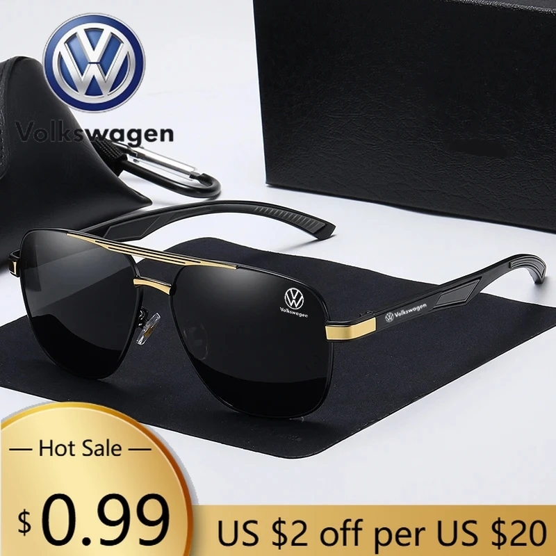 

Солнцезащитные очки класса люкс для мужчин и женщин для автомобилей Volkswagen VW: Golf GTI, Tiguan, Touareg, Arteon, Passat, Jetta, Polo, Magotan