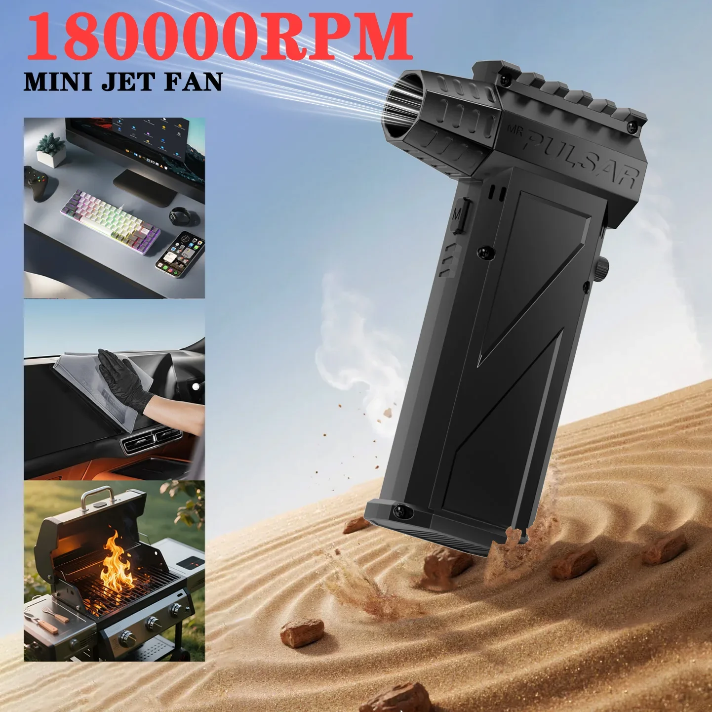 

Новый мощный вентилятор X3 Pro, мощный вентилятор, пылесос, бесщеточный двигатель, скорость ветра, 58 м/с, портативный турбинный струйный вентилятор, Рождество