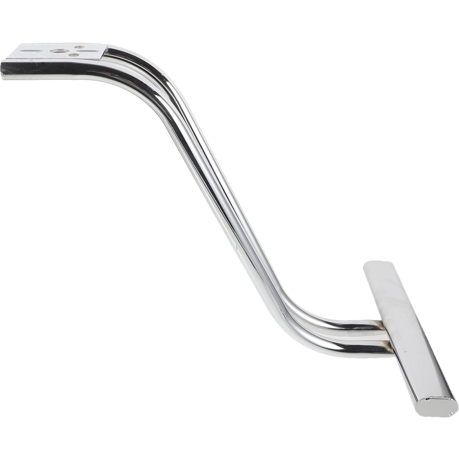 

Barber Chair Foot Pedal Salon Rest Footrest Replacement Folding Silver Spa Office Heavy Duty Stainless Steel Long Lasting