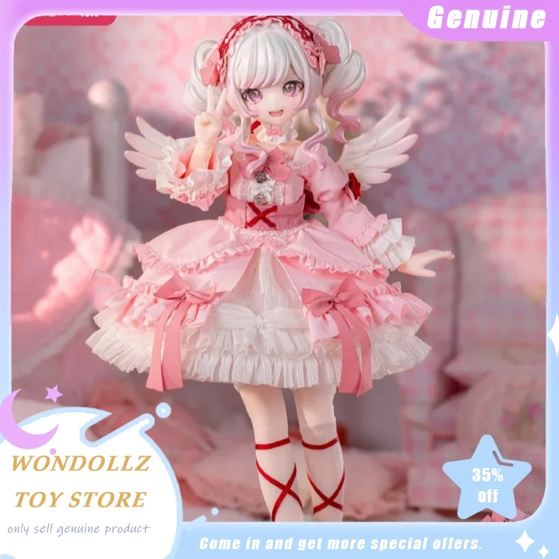 

New 1/6 Bjd Mjd Light Nightmare Twin Series Hanging Card Limited Edition Kwaii Girl Action Figure Moveable Doll Ornament Gift
