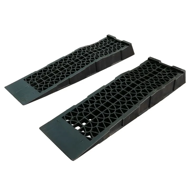 Durable Safety Plastic Low Profile RV Caravan Camper Vehicle Service Ramps  1pcs
