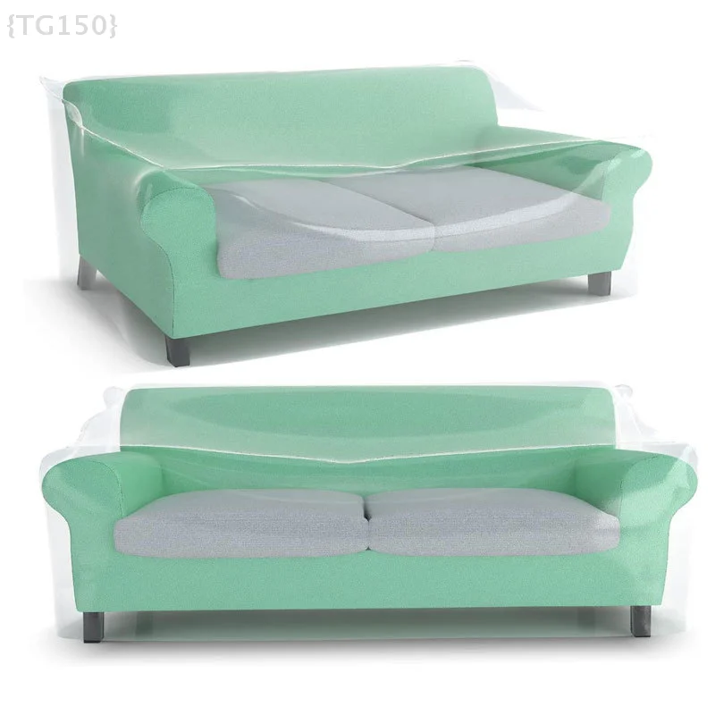

【F2-TG150】Прозрачный защитный чехол для дивана из пластика - водонепроницаемый чехол для защиты мебели от царапин кошек и собак