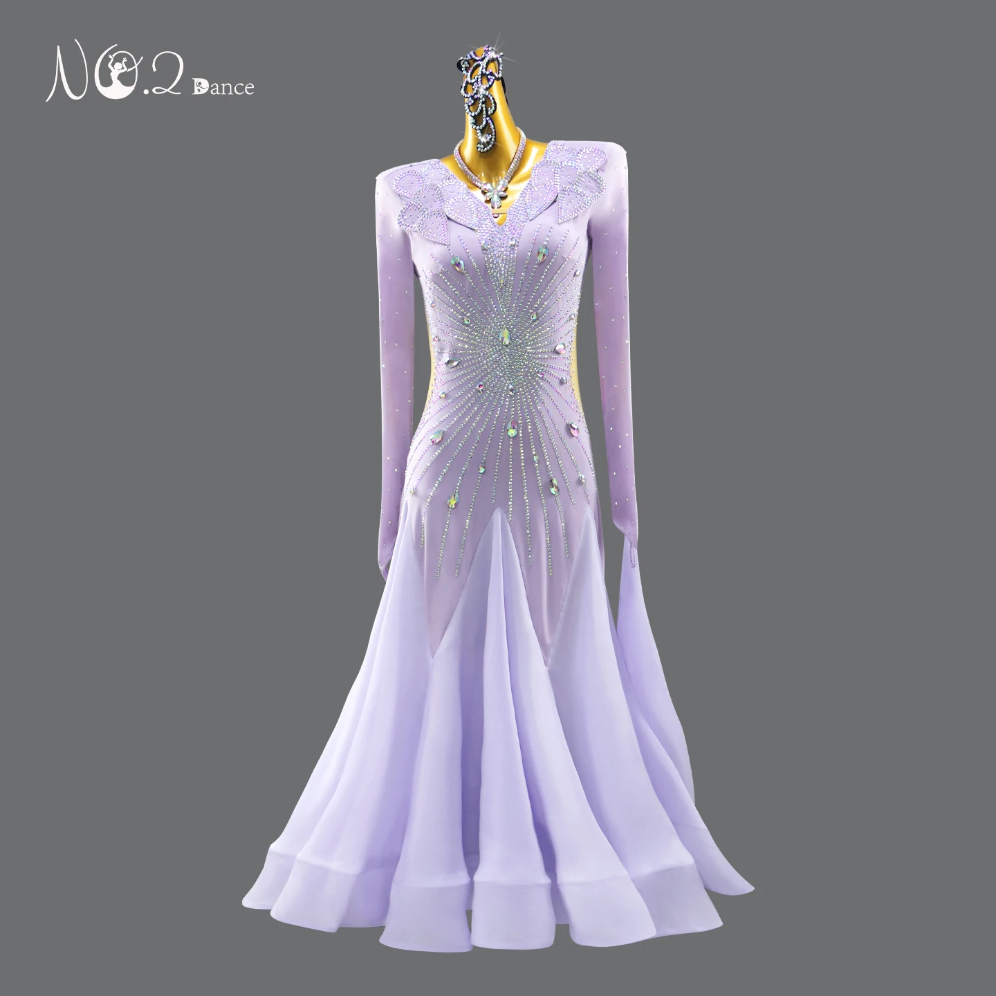Waltz Ballroom Modern Dresses For Competition Dance Practice Wear Clothing Female Dancewear Suit Womens Kpop Stage Match Costume