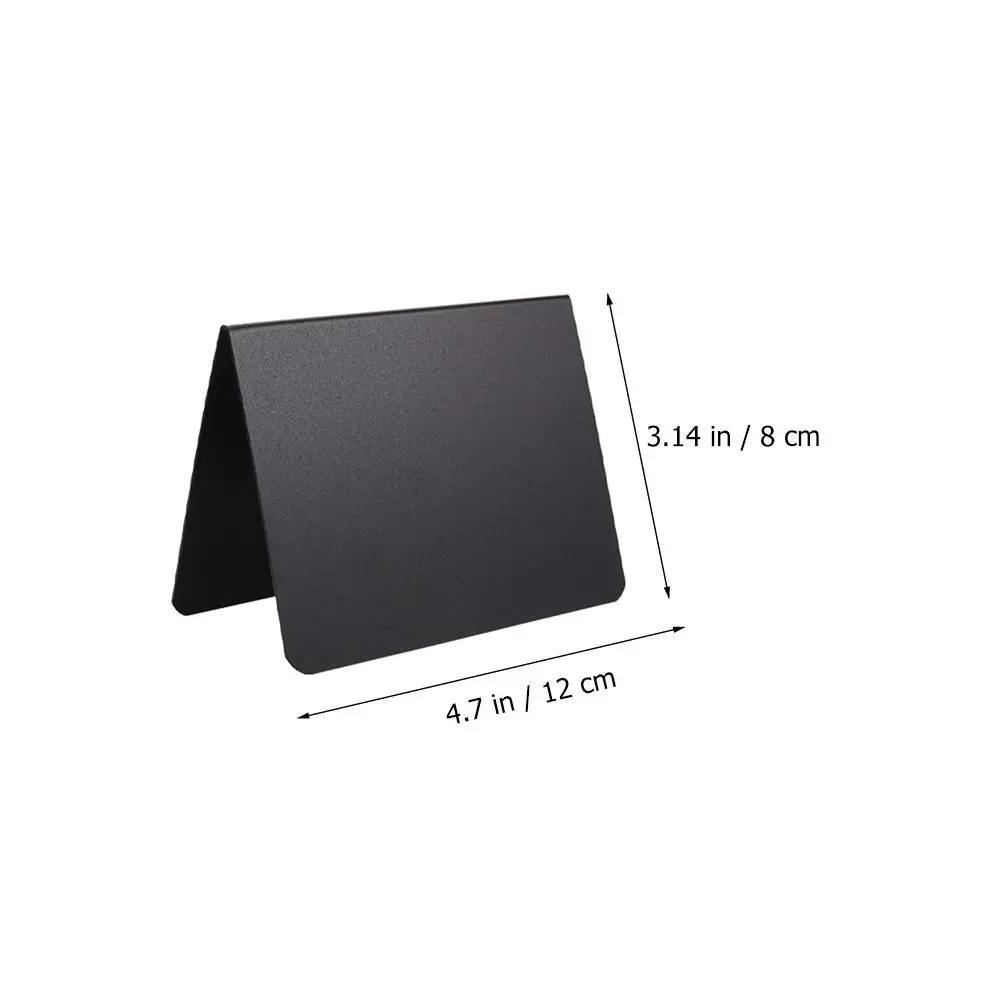 1Set Small Blackboard Desktop Memo Board Erasable Table Sign for Party Wedding Food Message Notice Board