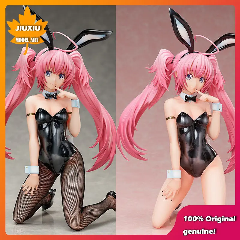 

In stock FREEing Original:Milim Nava Bunny Girl 1/4 Sexy girls Anime PVC Action Figures toys Anime figure adult Model doll Gifts