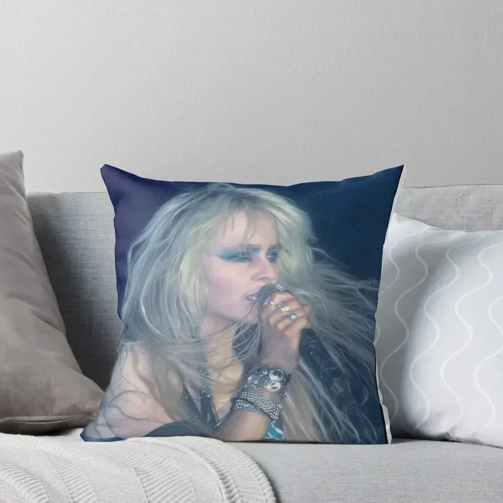 

Doro Pesch Warlock Photograph Throw Pillow anime girl pillows decor home Bed pillowcases pillow