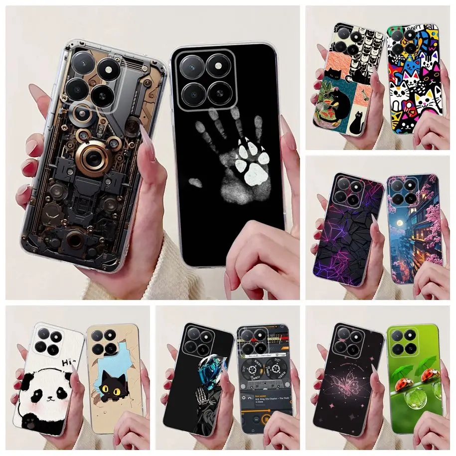 2024 New Case For Honor X5b Cover HonorX5b Plus Funda Cool Cartoon Painted Soft Silicone Slim Cover For Honor X 5b X5bPlus Coque