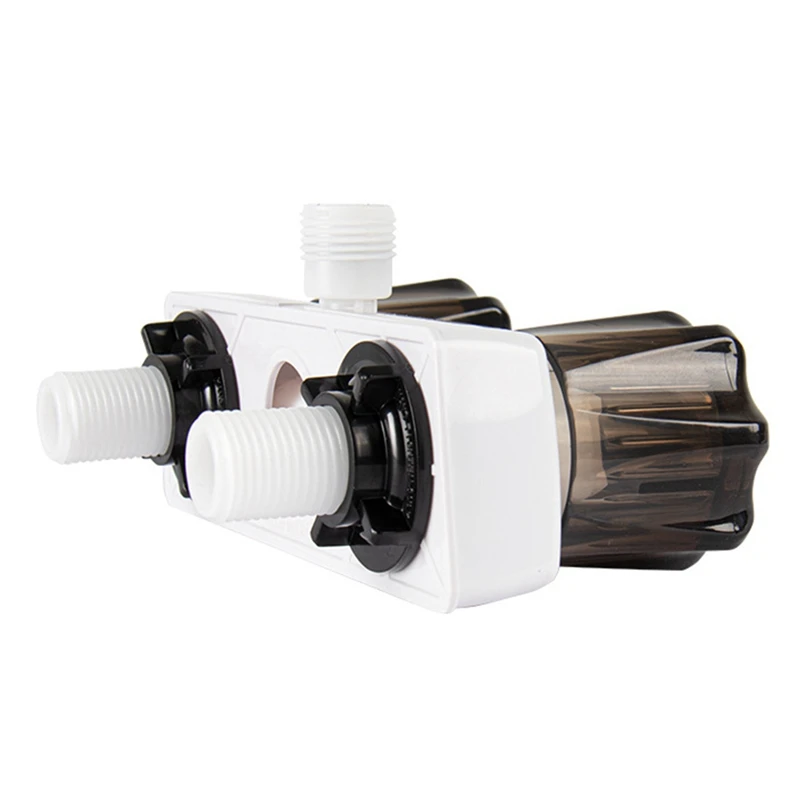 RV Shower Faucet Valve Diverter With Dual Knob For Travel Trailer,For Handheld Shower Hose-AT64