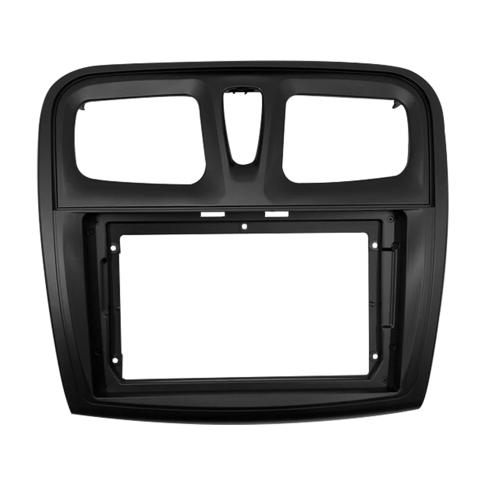 Car Radio Fascia 9 Inch 2Din Dashboard Frame For Renault Sandero Logan Symbol Dacia 2014+ Android Multimedia GPS MP5 Player Inst