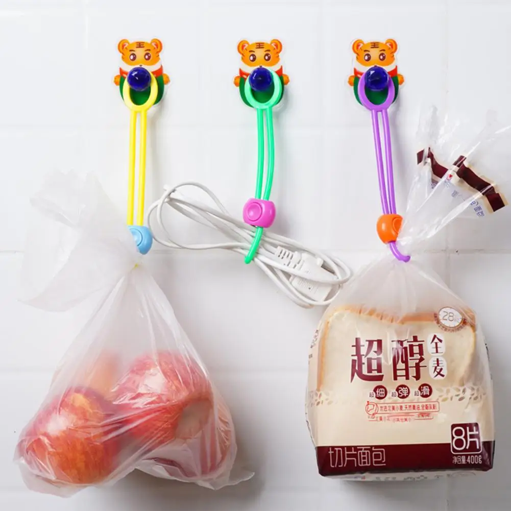 2Pcs Sealing Strap Fresh-keeping Clip Longer Preserving The Foods Sealer Preserve Food Leakproof Crisp Bag Mouth Sealing Ties