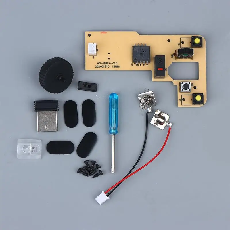 1Set 3D Wireless Mouse Components For Wireless Mouse 002 DIY Creative Model Components For 3D Printer Parts Hardware