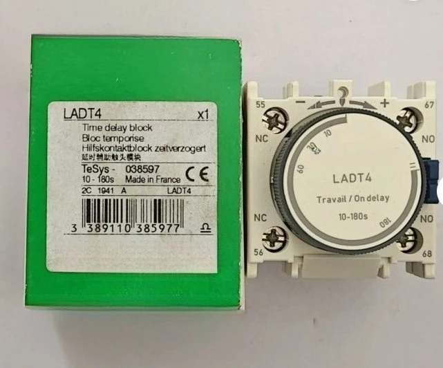 

Brand New LADT0 LADR0 LADT4 LADR4 Contactor Delay Head Fast Shipping