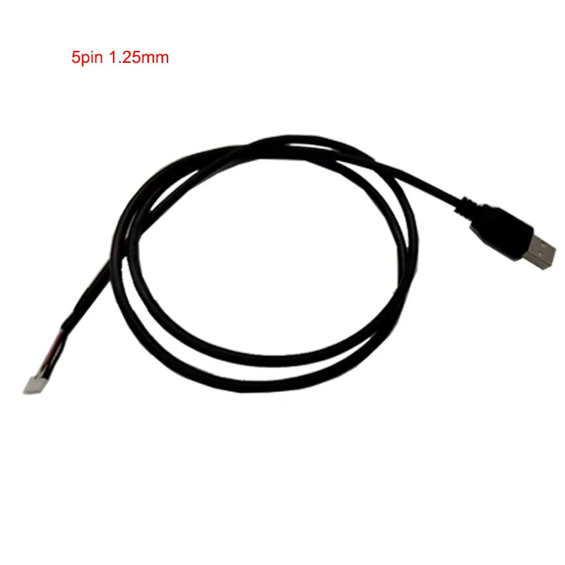 Cable de conexión USB a 5Pin/4Pin 1,0mm 1,25mm 2,00mm para placa de módulo de cámara USB OEM longitud 1m/3m Cable adaptador USB para impresora