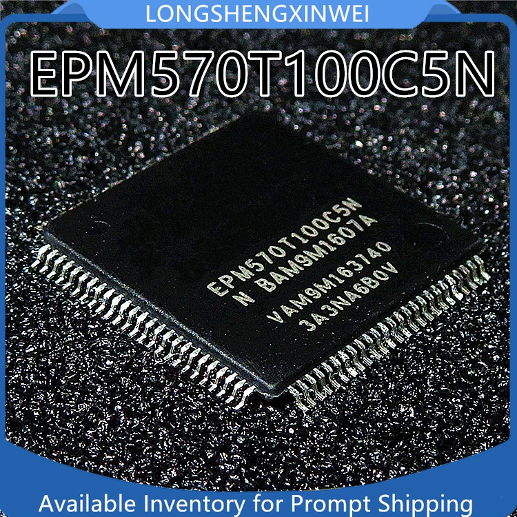 1PCS EPM570T100C5N EPM570T100 Packaged TQFP-100 Programmable Logic Device Chip