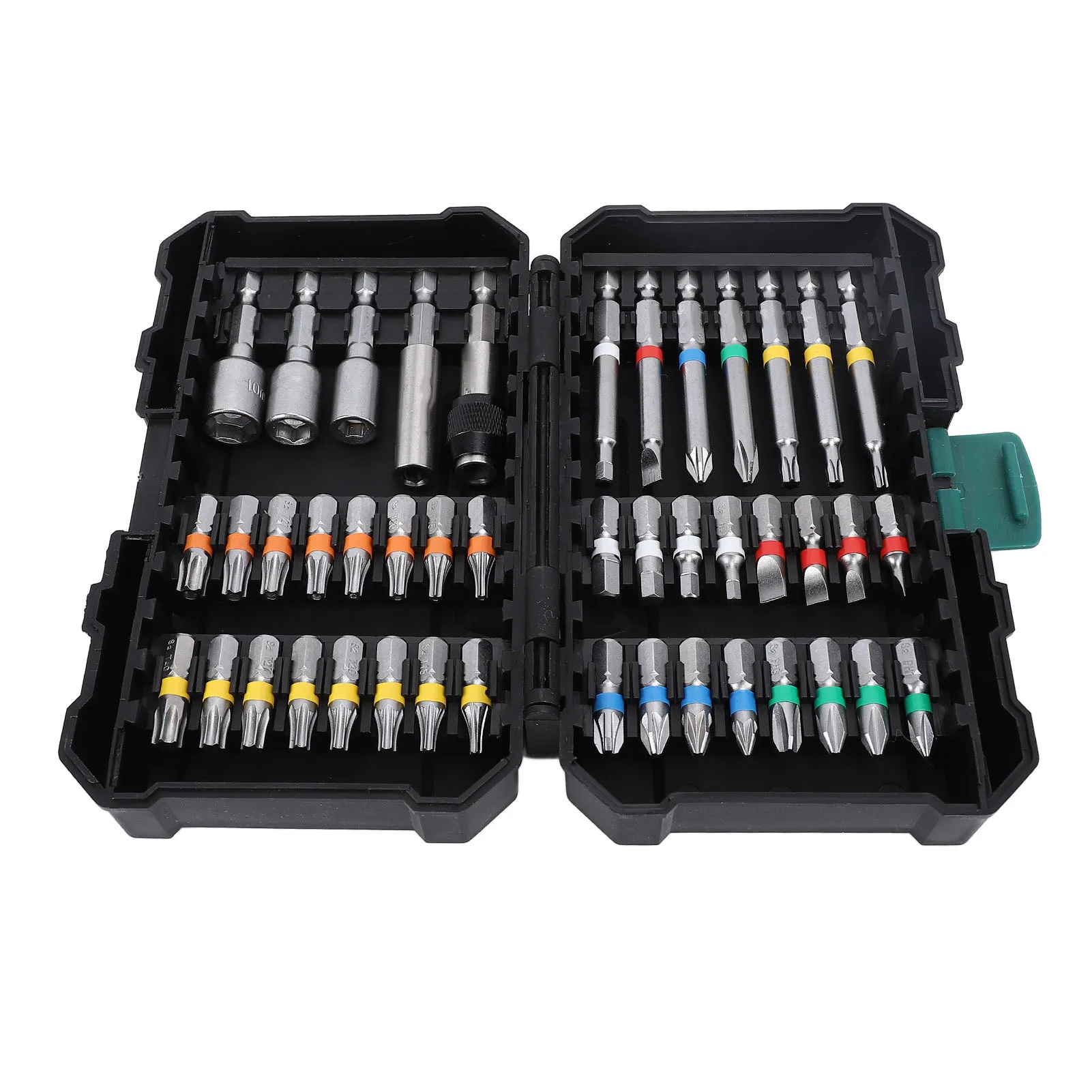 

44Pcs Screwdriver Bit Set Alloy Steel Hex Star Crossing SL PZ 1/4in Impact Driver Bit Set Electric Drill Bit
