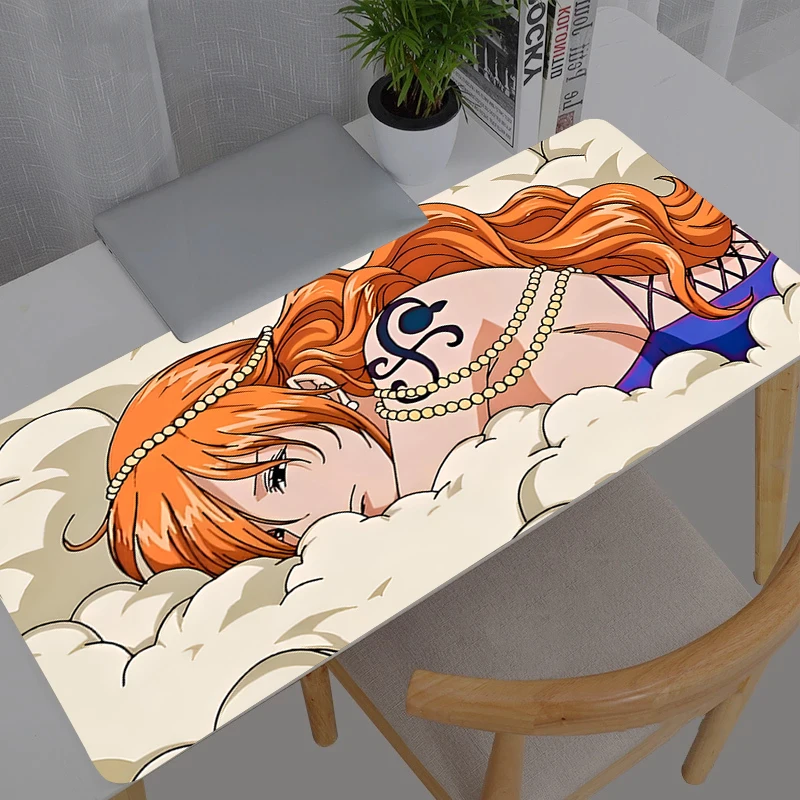 

Коврик для мыши One Piece, прочный, аниме-дизайн, увеличенный размер XXL 900x400, для быстрой работы, для мини-ПК, компьютера, клавиатуры, настольный коврик, игровые аксессуары, коврик для мыши