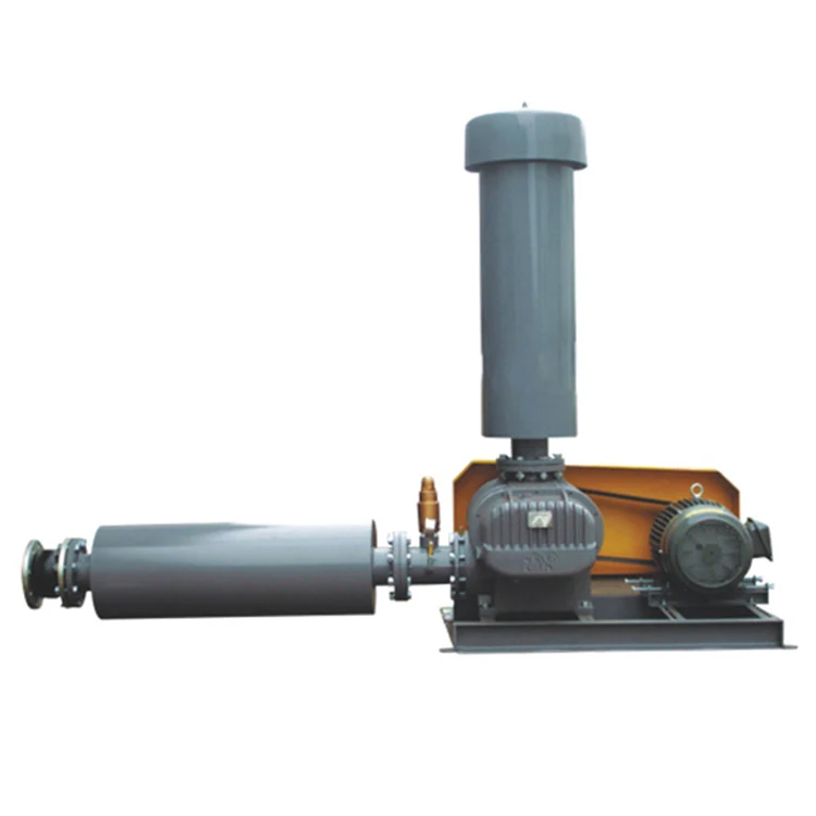 High Effciency Factory Supply Three Lobe Roots Air Blower For Shrimp Fish Ponds