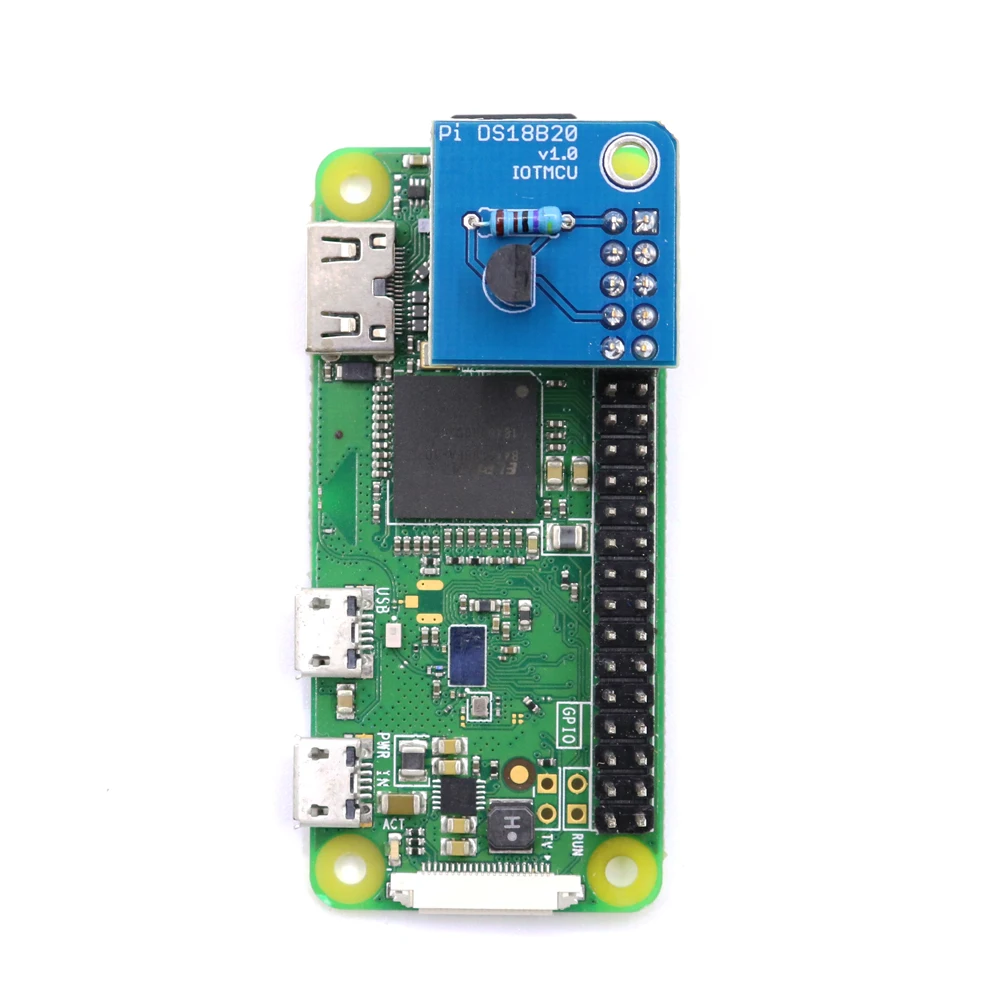 Sensor de temperatura DS18B20 para Raspberry Pi, módulo de adquisición de temperatura
