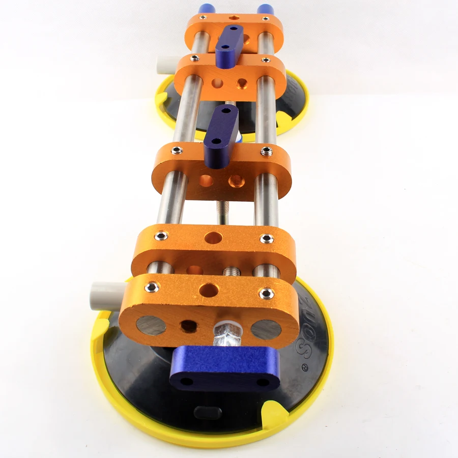 Manual Splicing Seam Setter Ratchet Vacuum Suction Cup Slab Joining Leveling Seaming Tool Granite Marble Glass 6 Inch/150mm