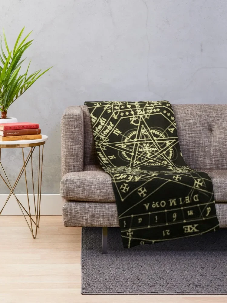 Enchanting Magik Circle: Mystical Art for Your Everyday Throw Blanket heavy to sleep For Sofa Thin Bed Fashionable Blankets