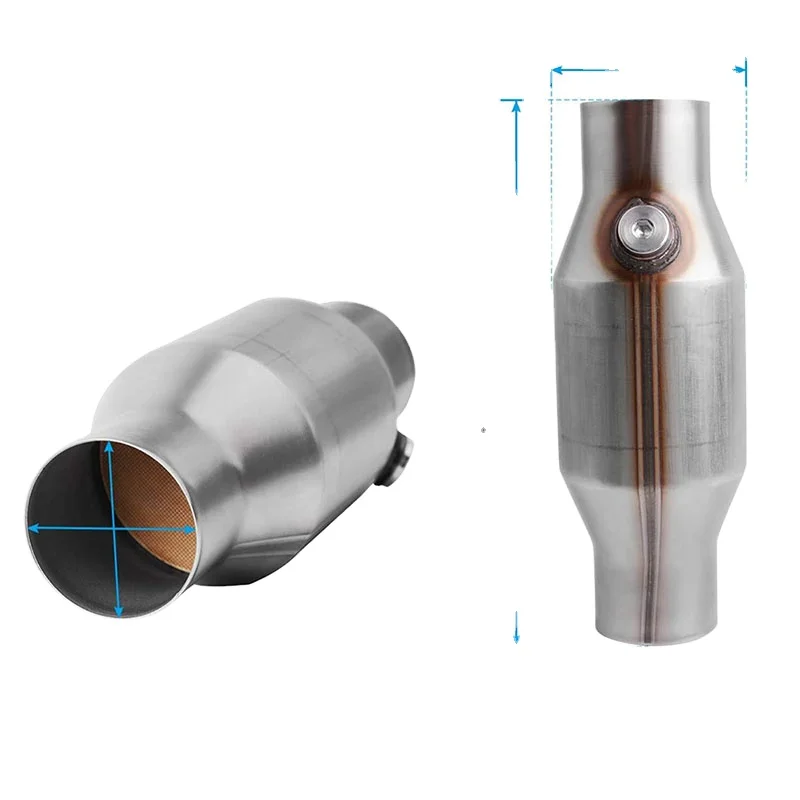 Intelligent Library NEW Other Engine Exhaust Parts PAIR Catalytic Converter For Isuzu NPR GAS 6.0L Universal Converter NQR NRR 2 - Image 4