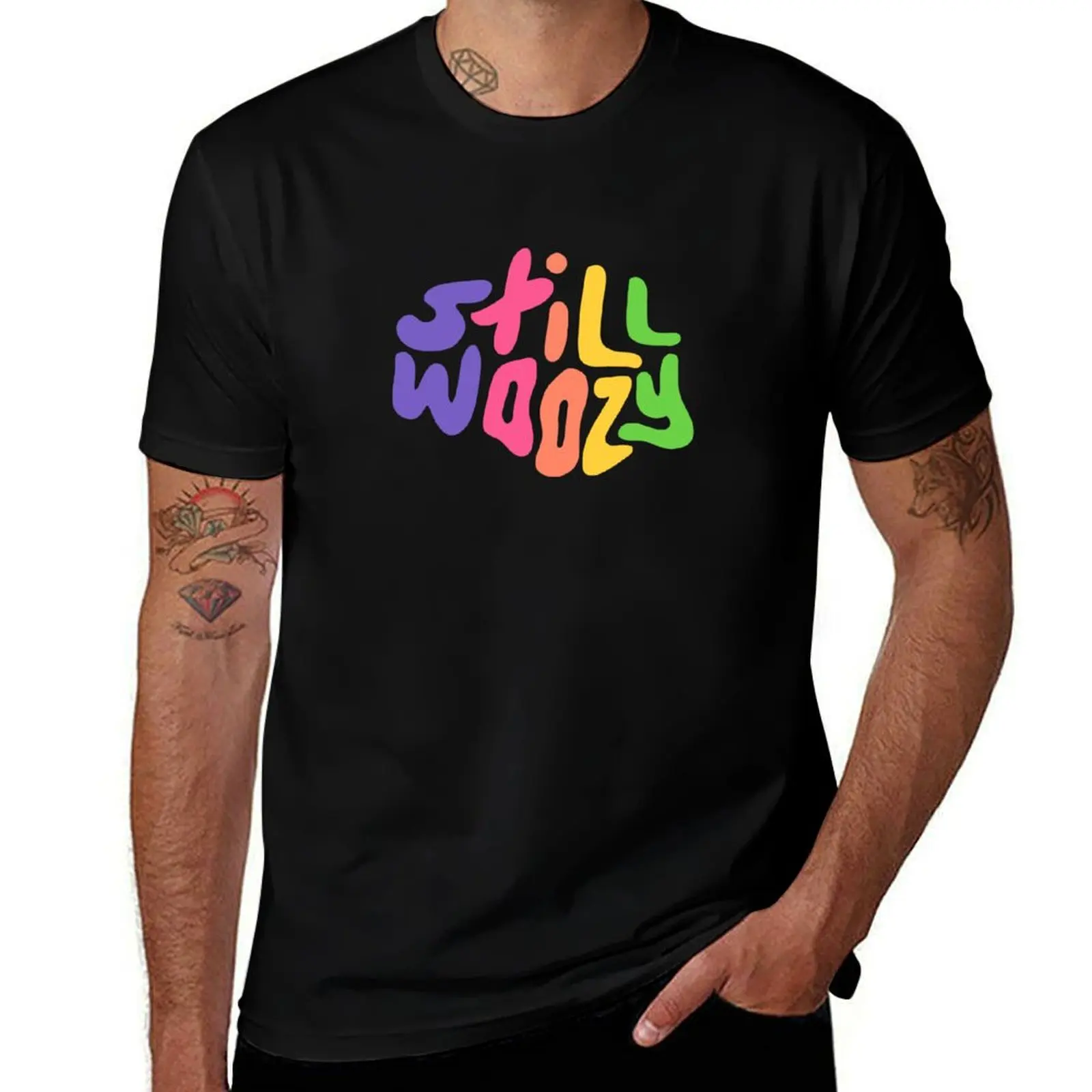 

Still Woozy T-Shirt man t shirts cotton essential t shirt anime tshirt T-shirt