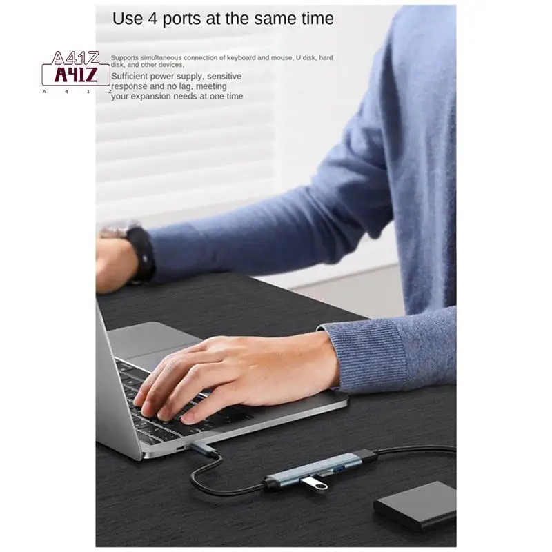 

A41Z-USB-сплиттер, аксессуары, 4-портовый USB-концентратор, разветвитель, мульти-концентратор к адаптеру USB 3.0, несколько USB