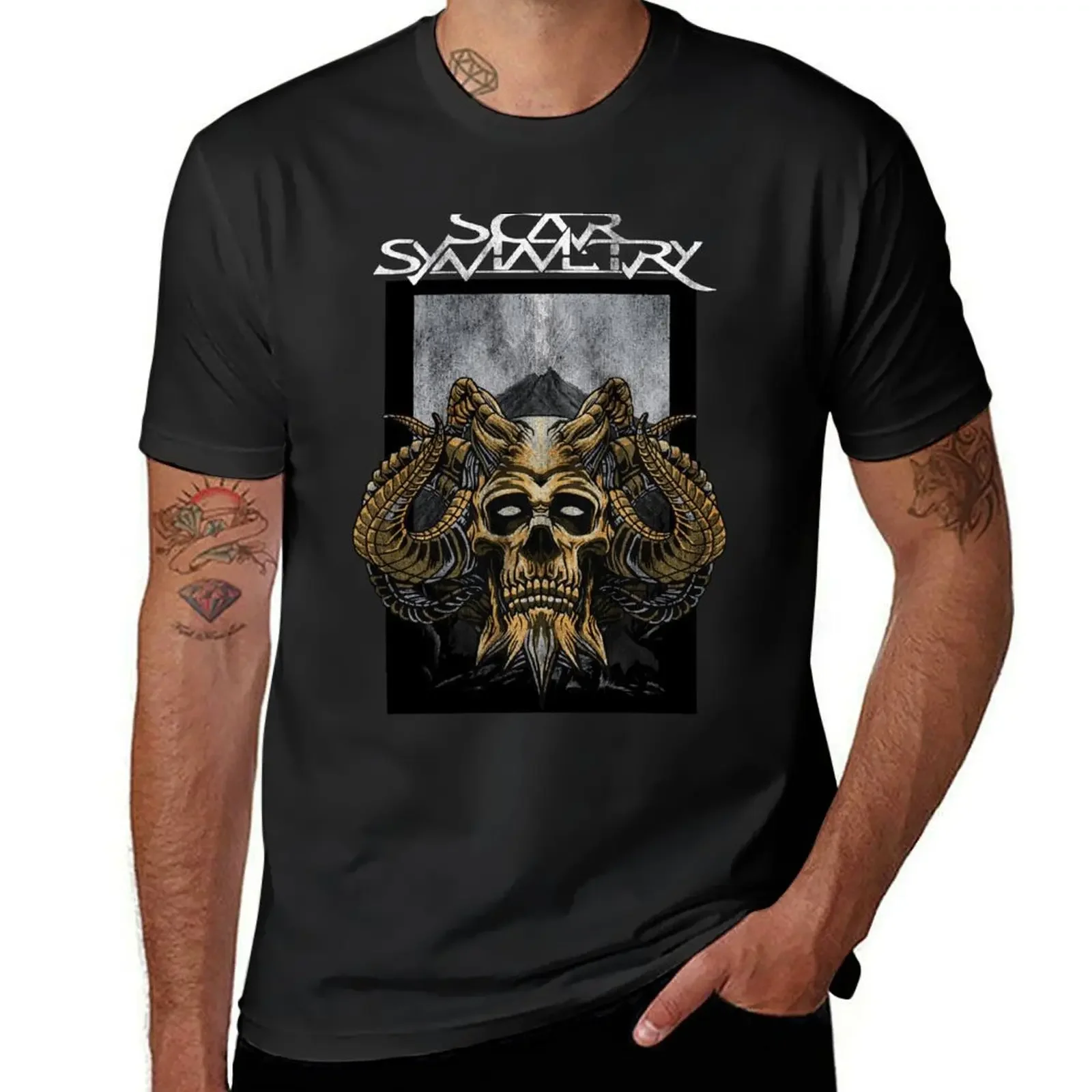 

Scar Symmetry metal T-Shirt Blouse vintage graphic tee compression shirt men