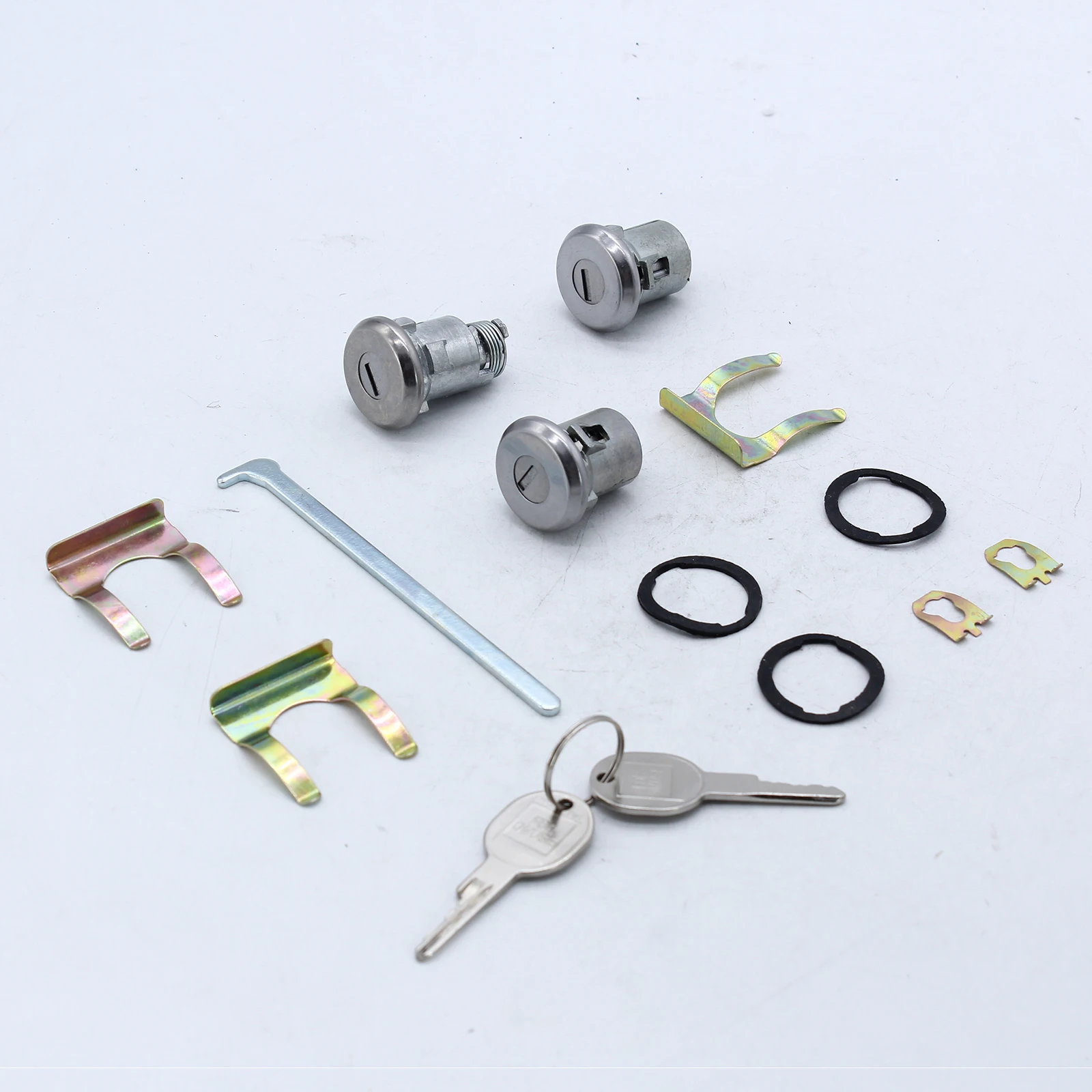 

Profeional Vehicle Doors Lock Cylinder with 2 Keys Brand New Durable Replacement for GM Buick Monte