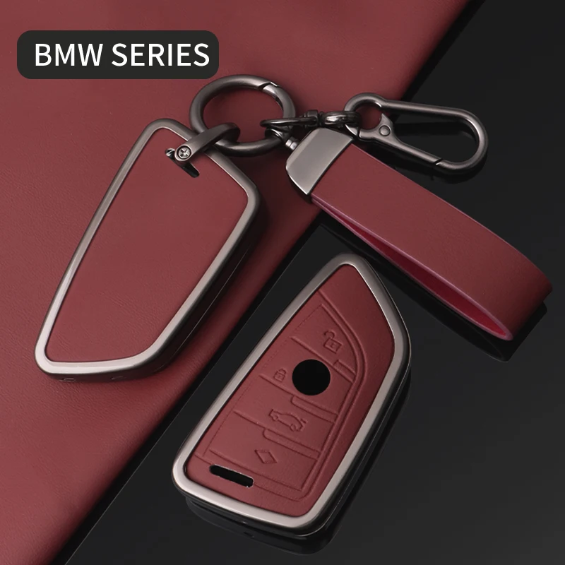 Zinklegierung Autoschlüssel-Gehäuse Passend für BMW F20 G20 G30 X1 X3 X4 X5 G05 X6 X7 G11 F15 F16 G01 G02 F48 Schlüsselanhänger Innenraumzugang
