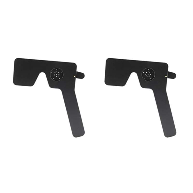 2PCS Optometry Accessories Eye Shields Eye Shields Vision Adjustment Ruler Test Eyesight Optometric