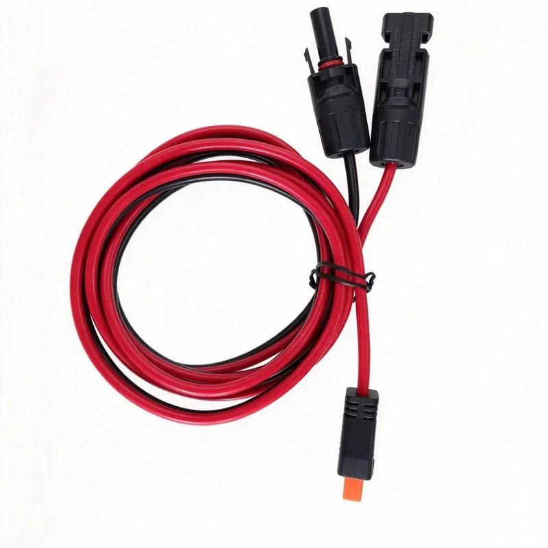 12AWG Molded XT60i to MC--4 Solar Cable, 1.5M/2.5M/3.5M/4.5M, PV Adapter Wire for Solar Panel, Power Station