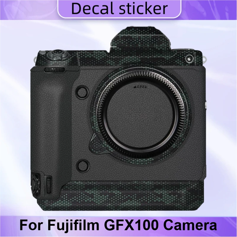 

Защитная виниловая пленка-наклейка для камеры Fuji GFX100, защитное покрытие для корпуса камеры Fujifilm GFX100, антицарапийная наклейка-пленка для защиты от царапин.