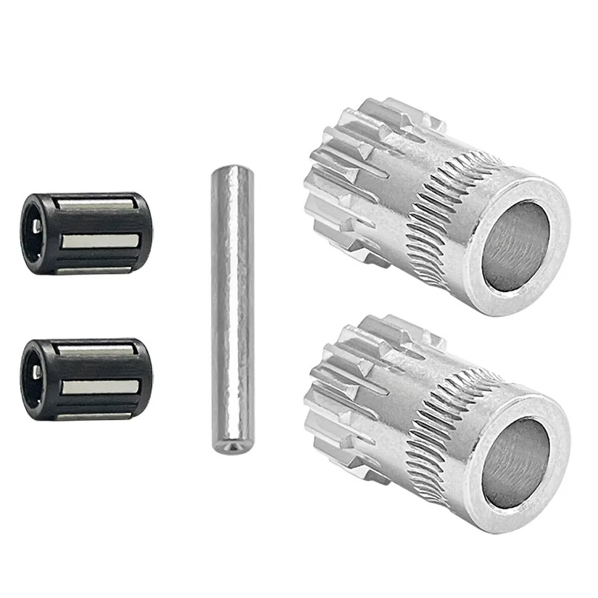 FZFZ 듀얼 드라이브 기어 경화 강철 업그레이드 피드 기어 압출기 키트 3d 프린터 부품 경화 강철