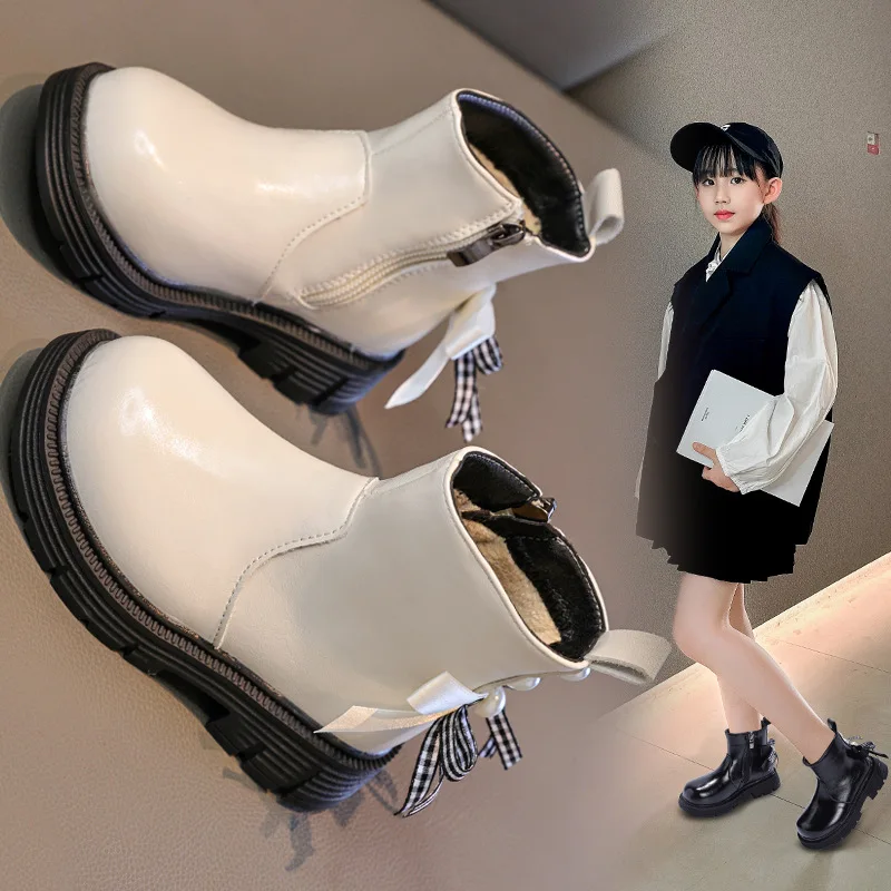 

Детские модные ботильоны для девочек, глянцевые резиновые сапоги унисекс из искусственной кожи, классические ботинки челси, осень-зима 2021, новинка