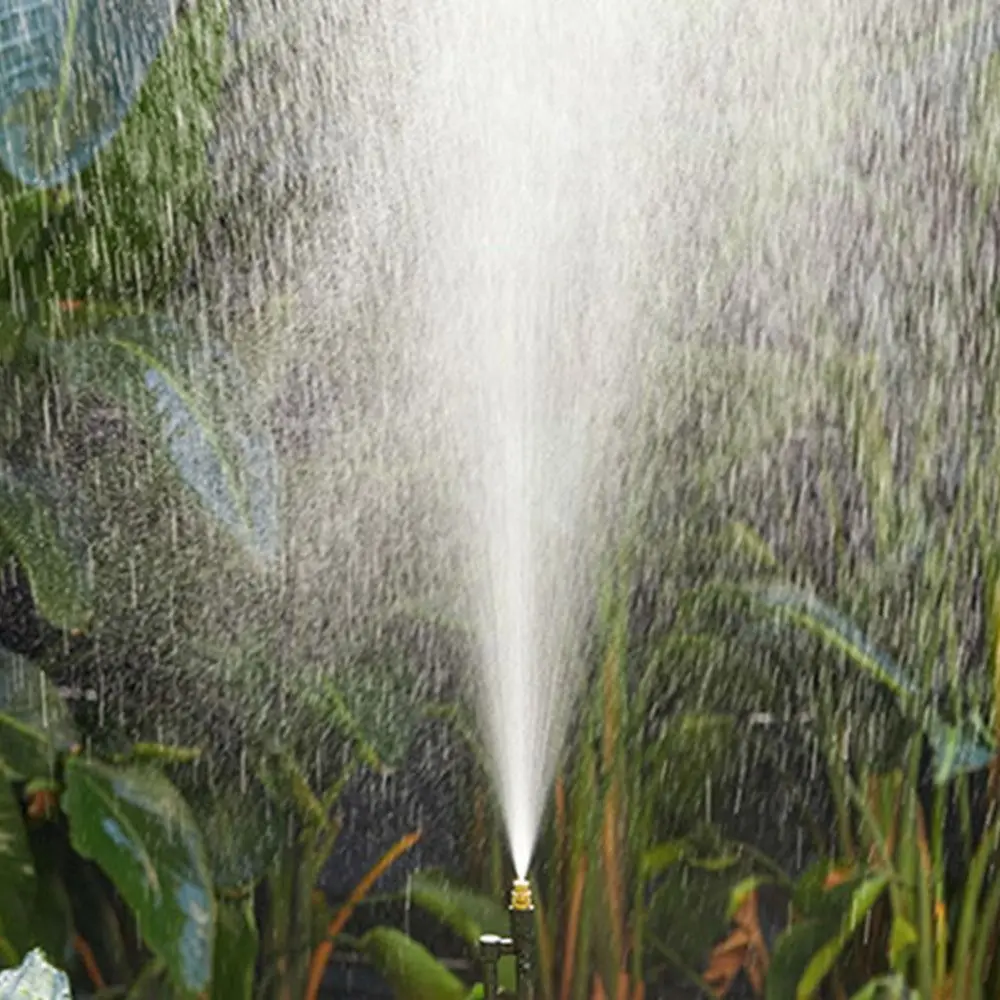 Garden Supplies Cooling Misting Nozzle Adjustable Copper Spray Sprinkler Dedusting Micro Sprayers Watering