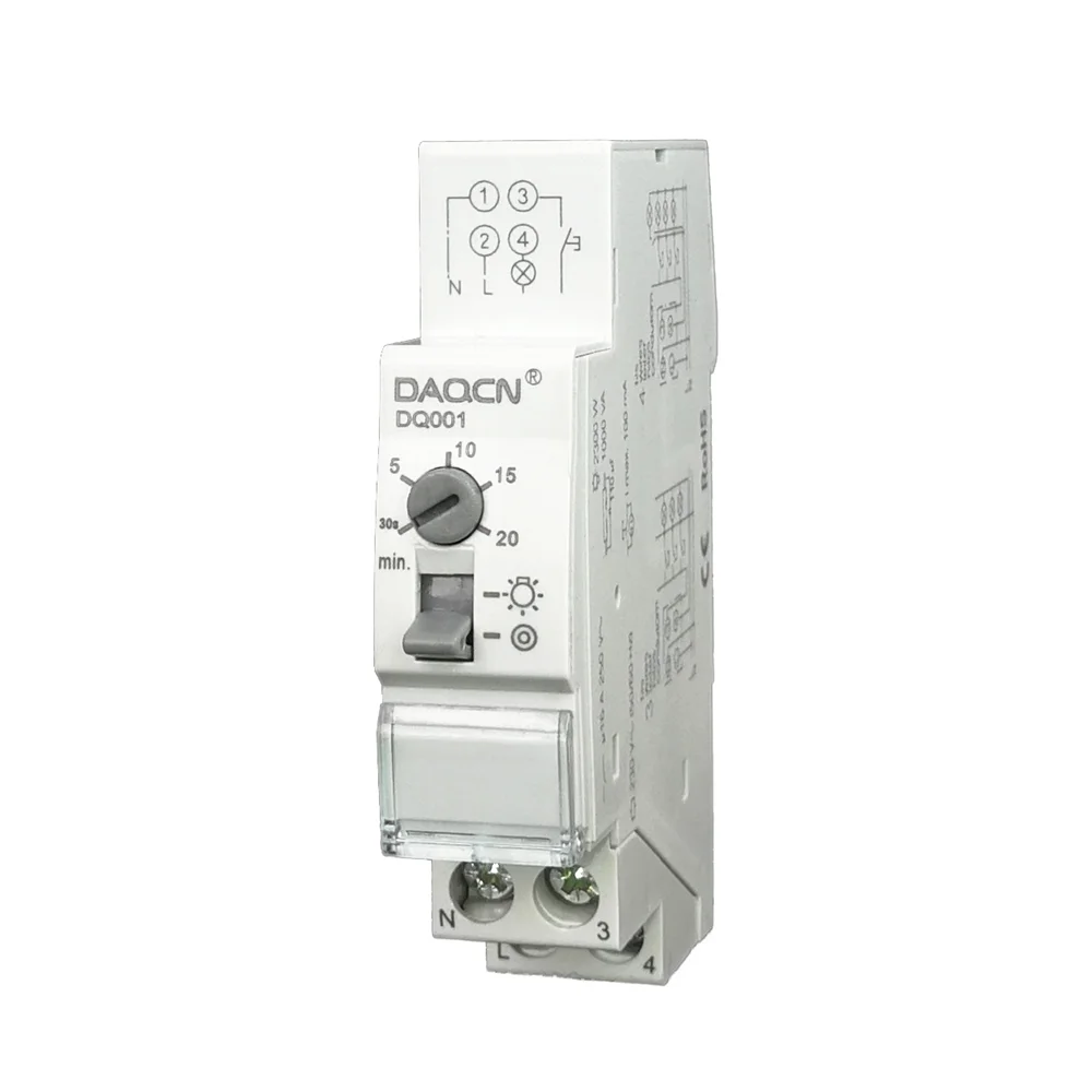 230V 16A Corridor Switch, Lighting Delay on And Off 220V Mechanical, Timer