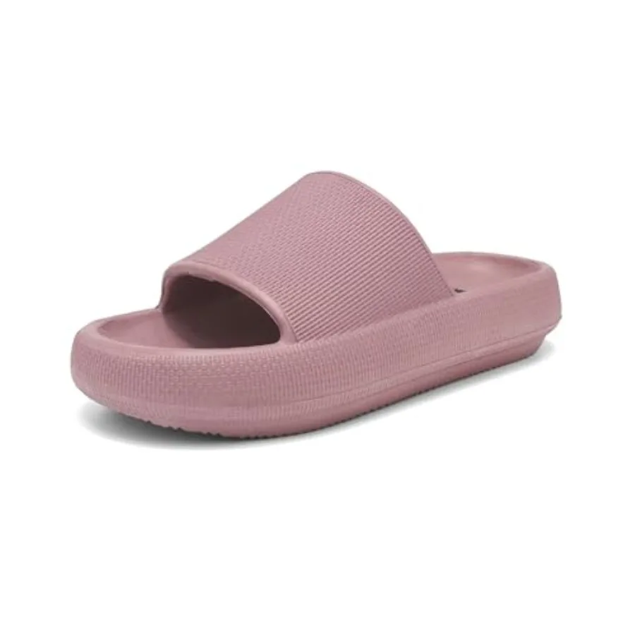 

Haifago Cloud Slide Sandals for Women Comfort Recovery Pillow Sandal, Lightweight House Bathroom Shower Slippers Adjustable Dou