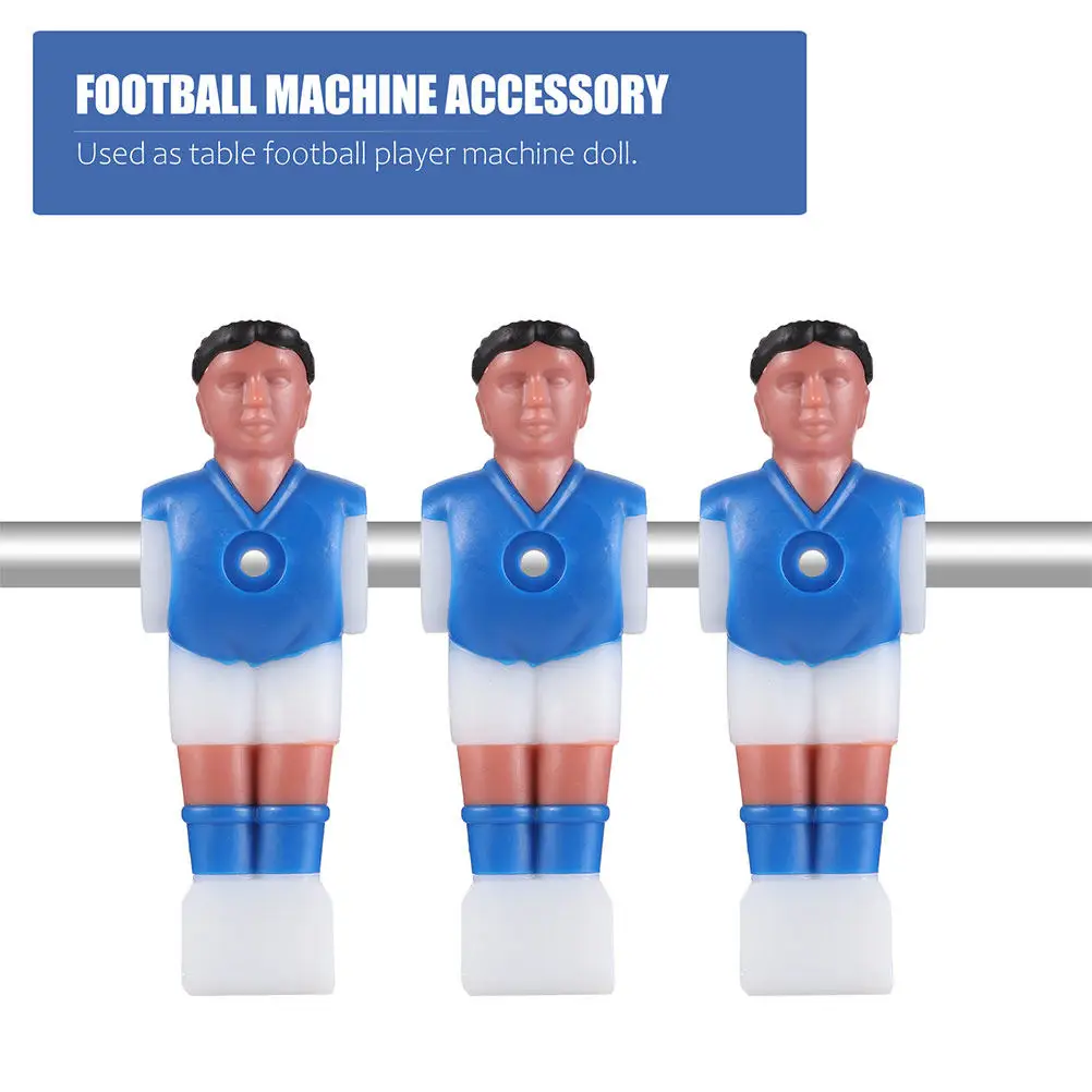 

4Pcs Style Resin Soccer Players Table Football Athletes Replacement Set Easy Install Fits Standard Foosball Rods