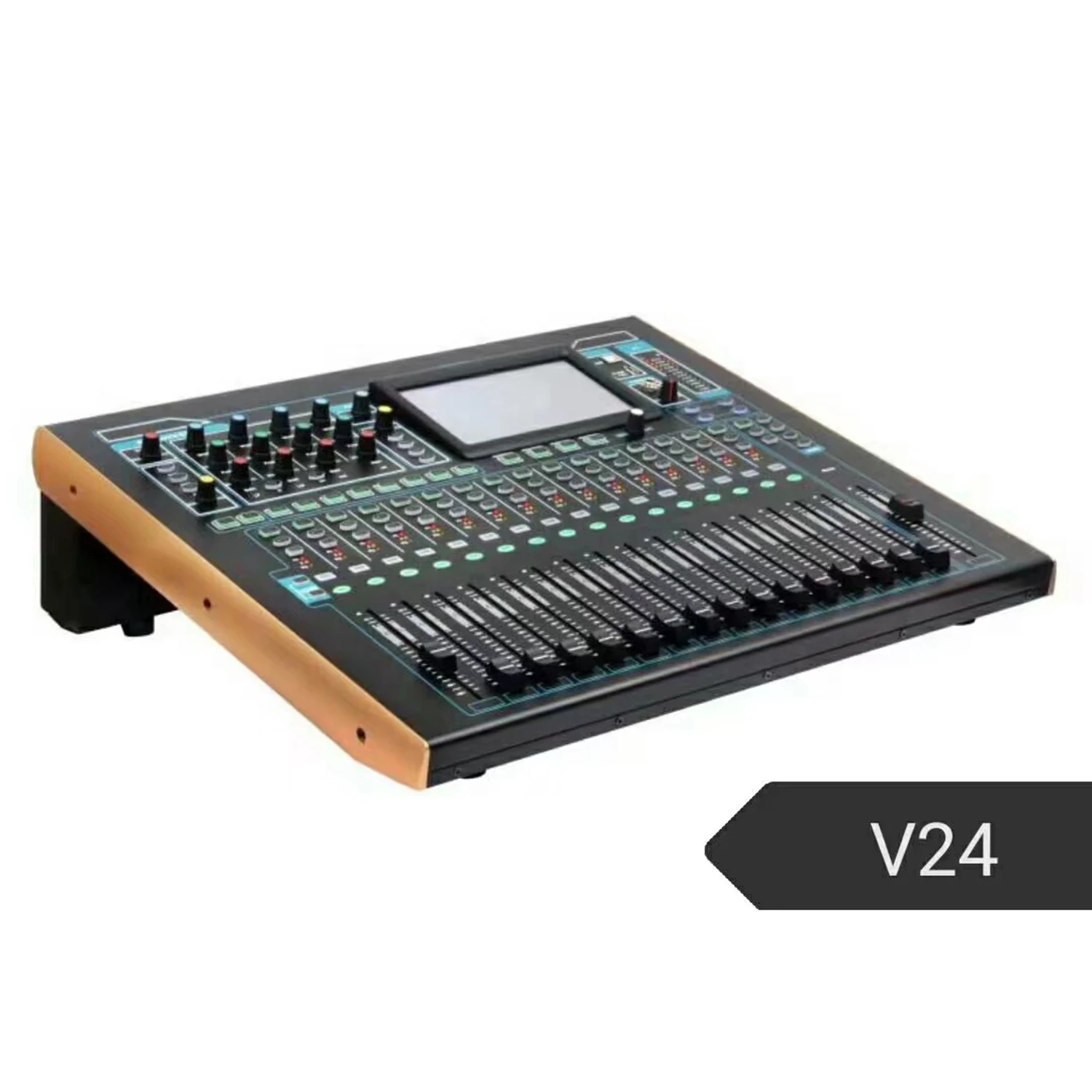 V24 digital mixer console professional audio sound mixer digital professional audio 24 channels digital mixer