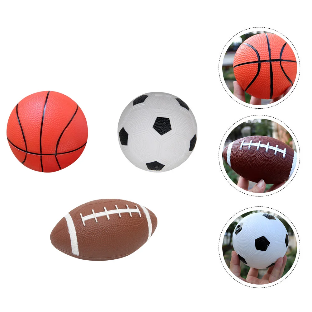 Inflatable Ball Toy Toys Child Rugby Kid Basketball The Football Pvc Children Baby